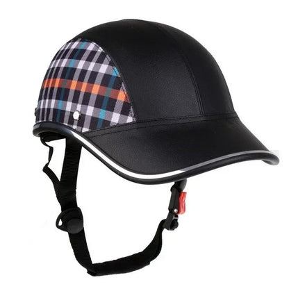 2-in-1 ABS Bicycle & Scooter Safety Helmet with Baseball Cap Design