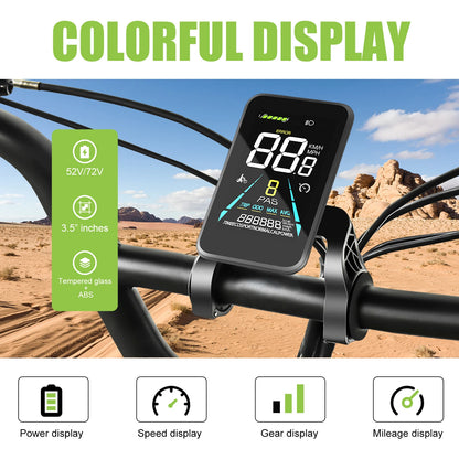 E-Bike Umbausatz 52V-72V / 2000W-3000W