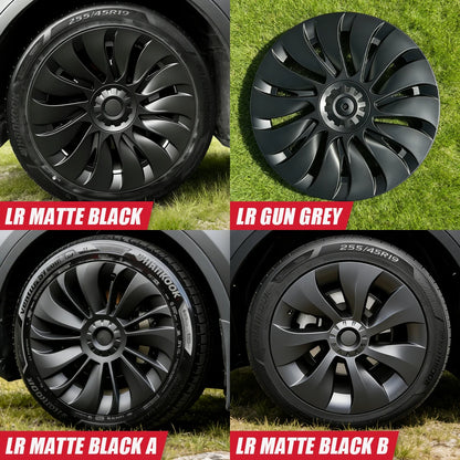 Tesla Model Y 19-Inch Performance Hub Caps 4-Piece Set