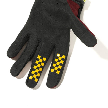 Skull & Bones Full Finger Touchscreen Riding Gloves