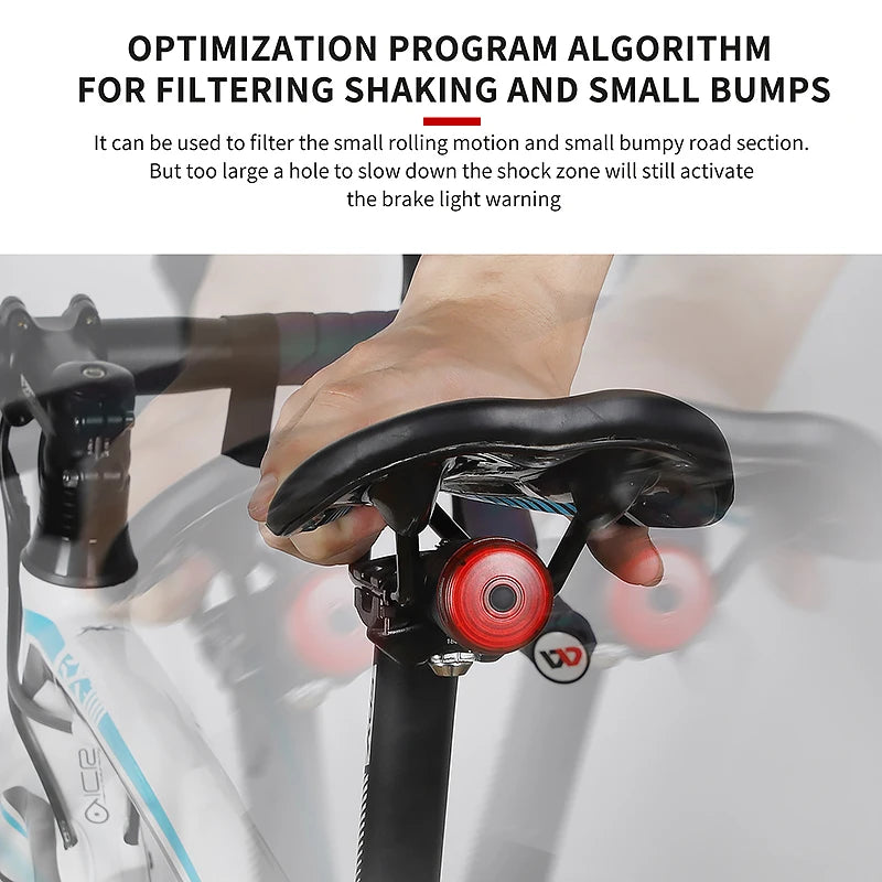 WEST BIKING 6 Modi Smartes Bremslicht
