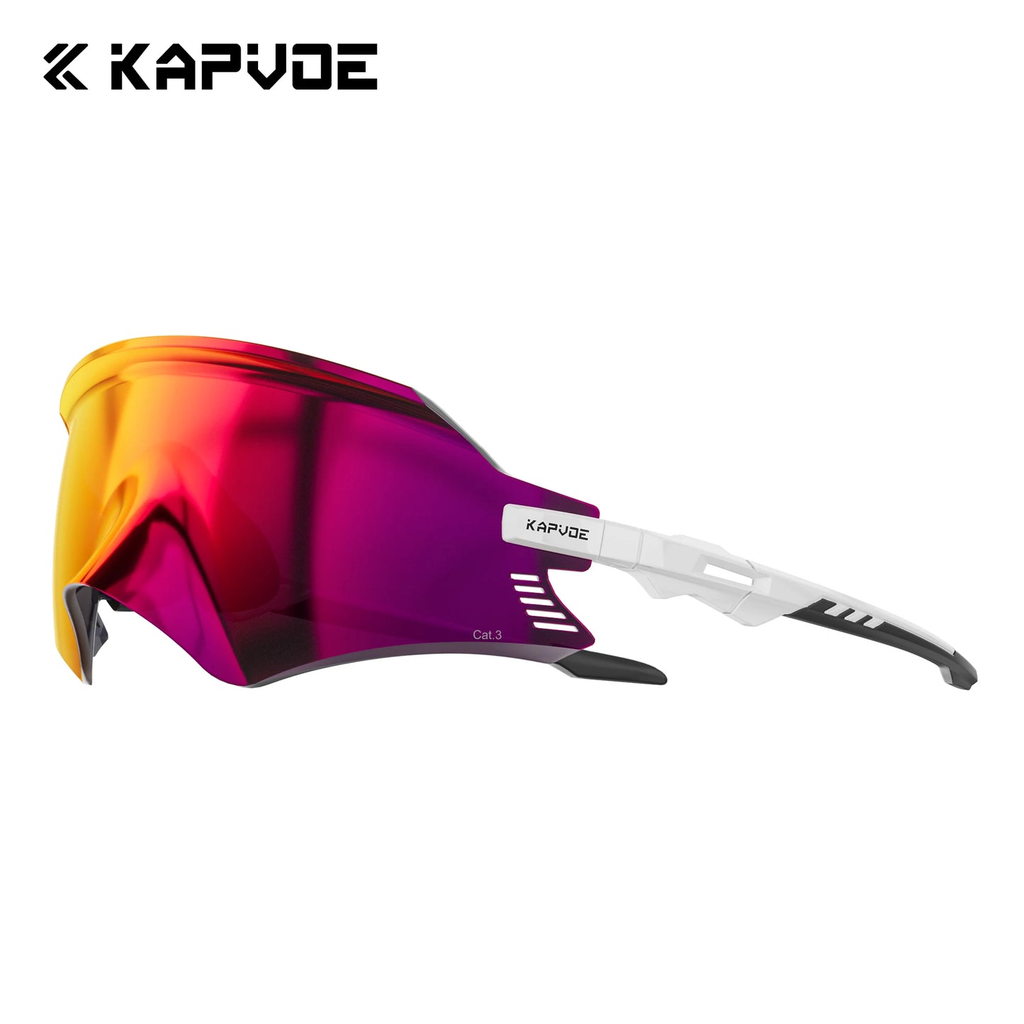 KAPVOE K2 Photochromic Cycling Sunglasses UV400 Sports Glasses