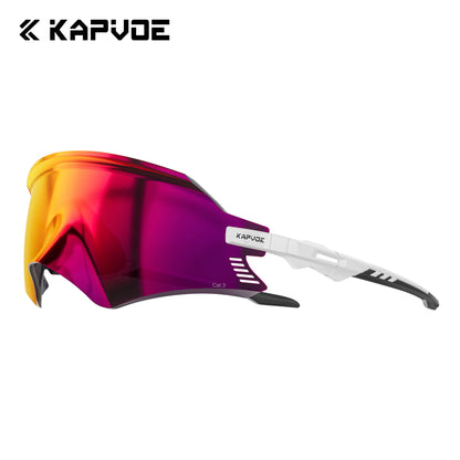 KAPVOE K2 Photochromic Cycling Sunglasses UV400 Sports Glasses