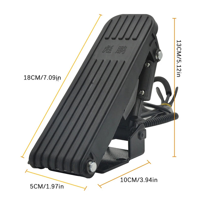 Universal Foot Pedal Throttle for Electric Bikes and Tricycles