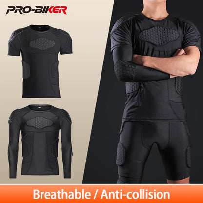 HEROBIKER Motorrad Protektorenjacke – Anti-Kollisions Schutzkleidung