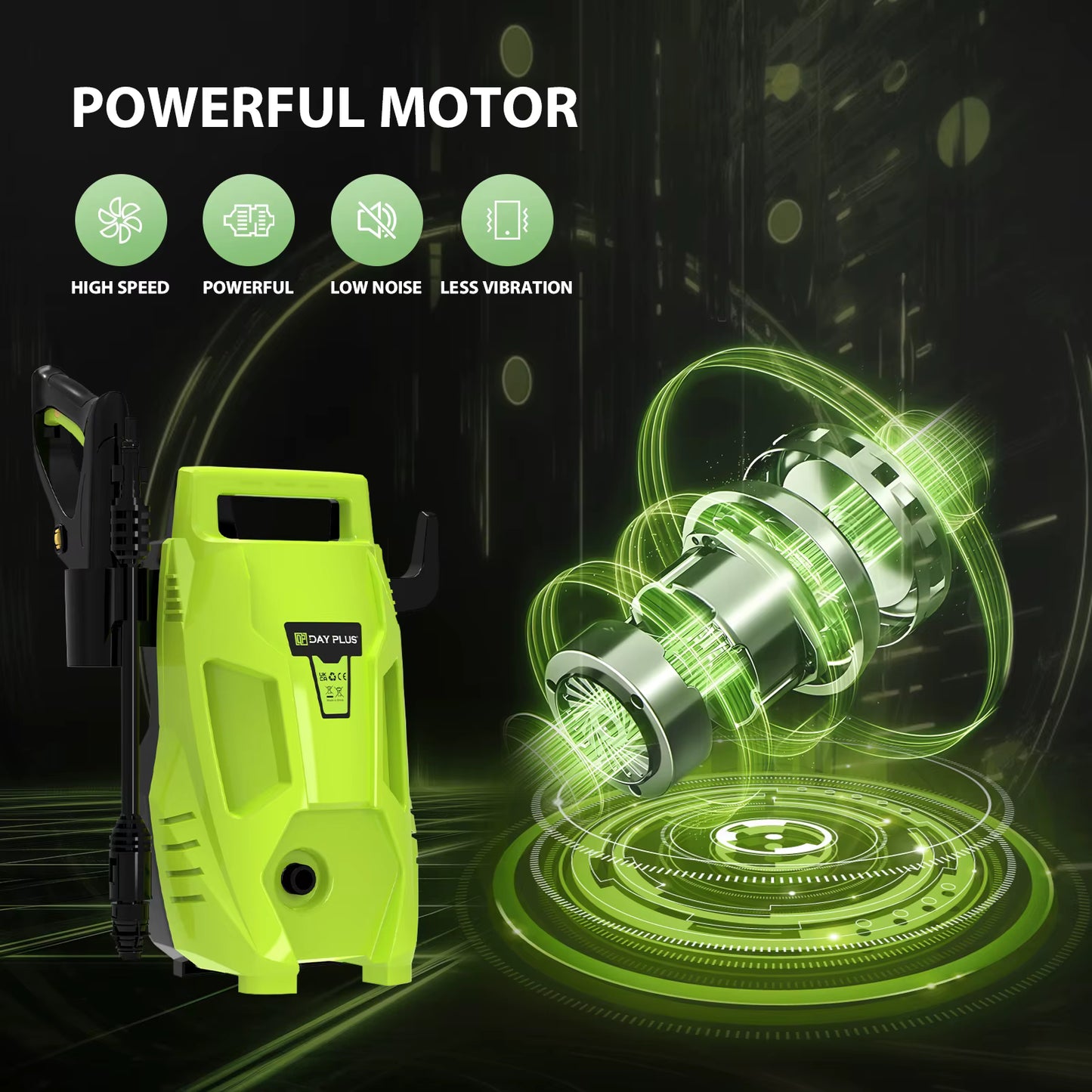 2050 PSI Electric High Pressure Washer