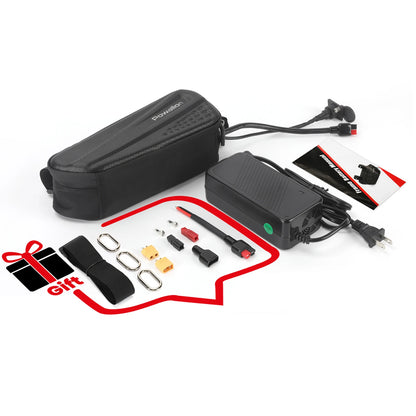 Dreieckiger 36V 48V E-Bike Akku - 10Ah 13Ah 20Ah