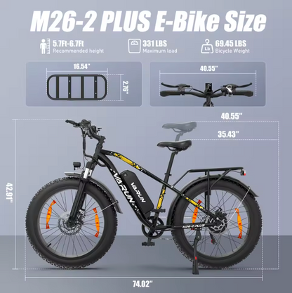 VARUN M26-2 Plus Electric Bike