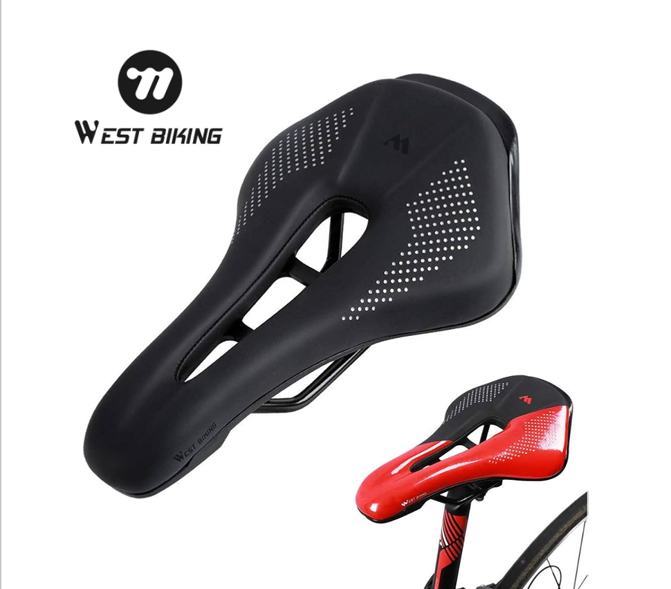 WEST BIKING Ultraleichter Mountainbike-Sattel