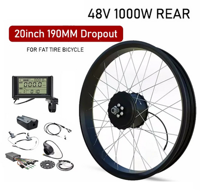 Snow 48V 1000W E-Bike Conversion Kit