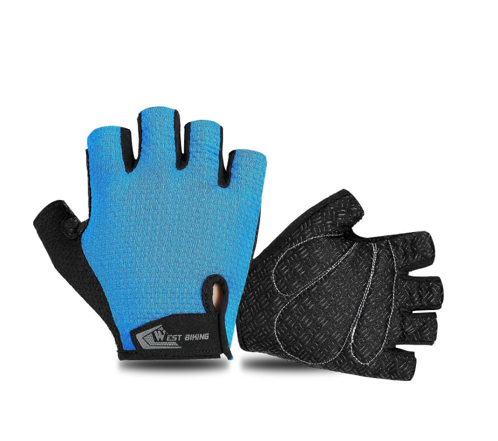 WEST BIKING Kurze Fahrradhandschuhe