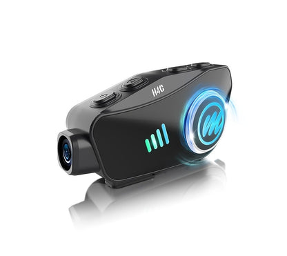 MOMAN 1080P HD Helm-Kamera-Headset und Bluetooth