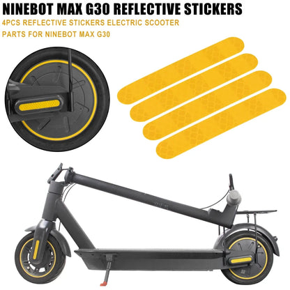 Segway Ninebot MAX G2/G65/G30/G30D Reflektierende wasserdichte Sicherheitsaufkleber