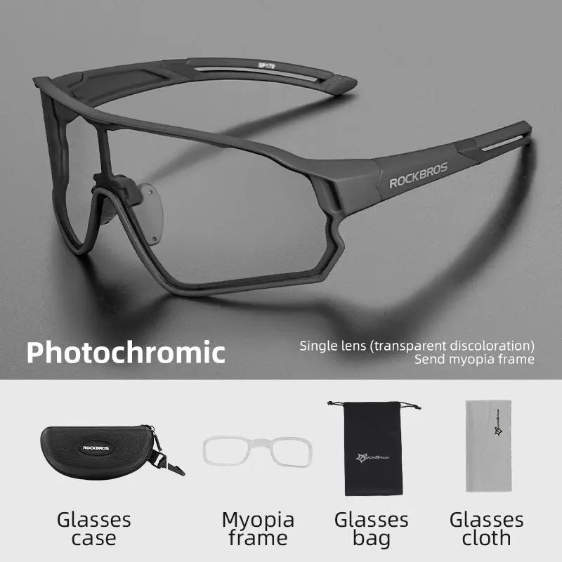 ROCKBROS Photochrome Fahrradbrille