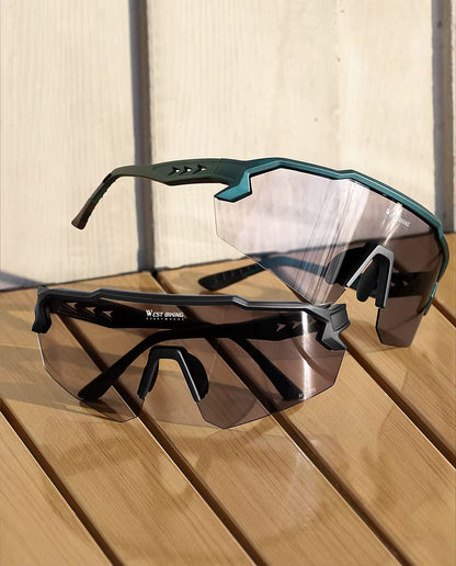 WEST BIKING UV400 Anti-fog Photochromic Glasses