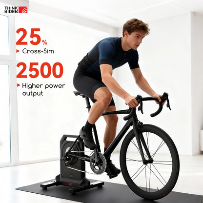 ThinkRider XXPRO Direktantrieb Smart Bike Trainer – 2500W selbstgenerierende Indoor-Rolle