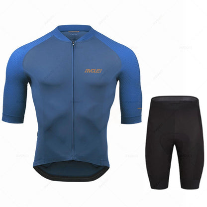 2025 Rvouei Pro Team Fahrradbekleidung Herren Neues Rennrad-Outfit Renntrikot Atmungsaktives Radsport-Trikot-Set Ropa Ciclismo Maillot