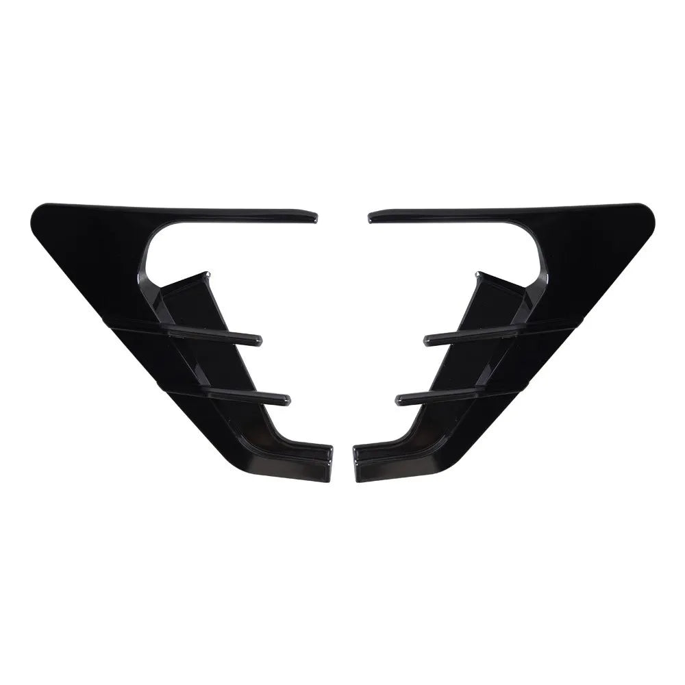 Bright Carbon Fibre Side Camera Covers for Tesla Model 3 / Model Y