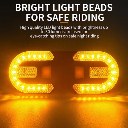 Drahtlose Funkfernbedienung Fahrrad Blinker LED Rücklicht