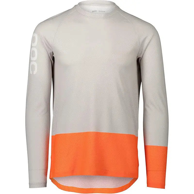POC Long Sleeve MTB Jersey Quick-Dry Off-Road Cycling Shirt