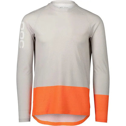 POC Long Sleeve MTB Jersey Quick-Dry Off-Road Cycling Shirt