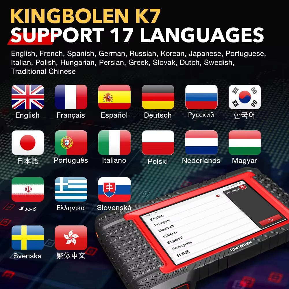 KINGBOLEN K7 All-System Automotive Diagnostic Tool
