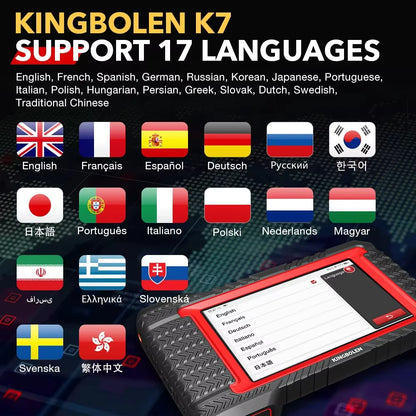 KINGBOLEN K7 All-System Automotive Diagnostic Tool