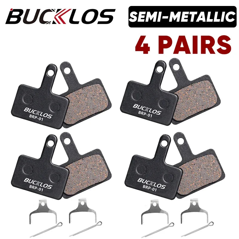BUCKLOS Semi-Metal Bike Brake Pads
