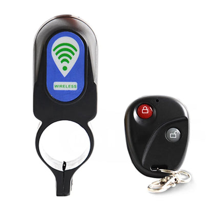 Wireless Bicycle Anti-Theft Alarm Bell with Remote Control