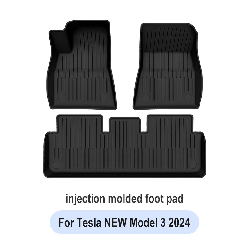 Tesla Model 3 / Model Y TPE Floor Mats 2019–2024