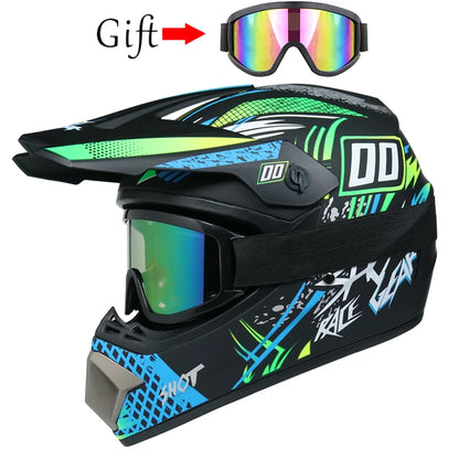 ORZ-905 Off-Road-Motorradhelm, Fahrrad-Geschwindigkeitsabfall, DH-Integralhelm, Rallye-Offroad-Helm
