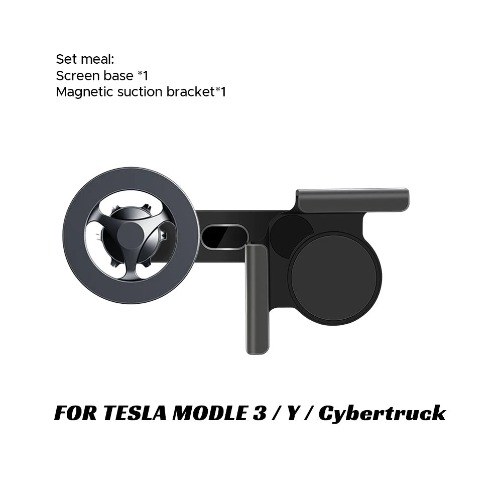 Magnetic Wireless Charging Phone Mount for Tesla / BYD