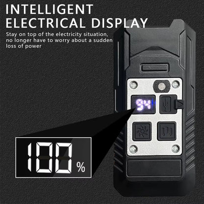 9LED Rechargeable Bike Light with Intelligent Sensor