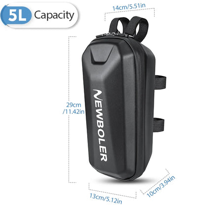 NEWBOLER Elektroroller wasserdichte Fronttasche