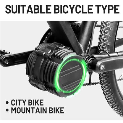 TONGSHENG Mittelmotor-Umrüstsatz mit Drehmomentsensor für E-Bikes