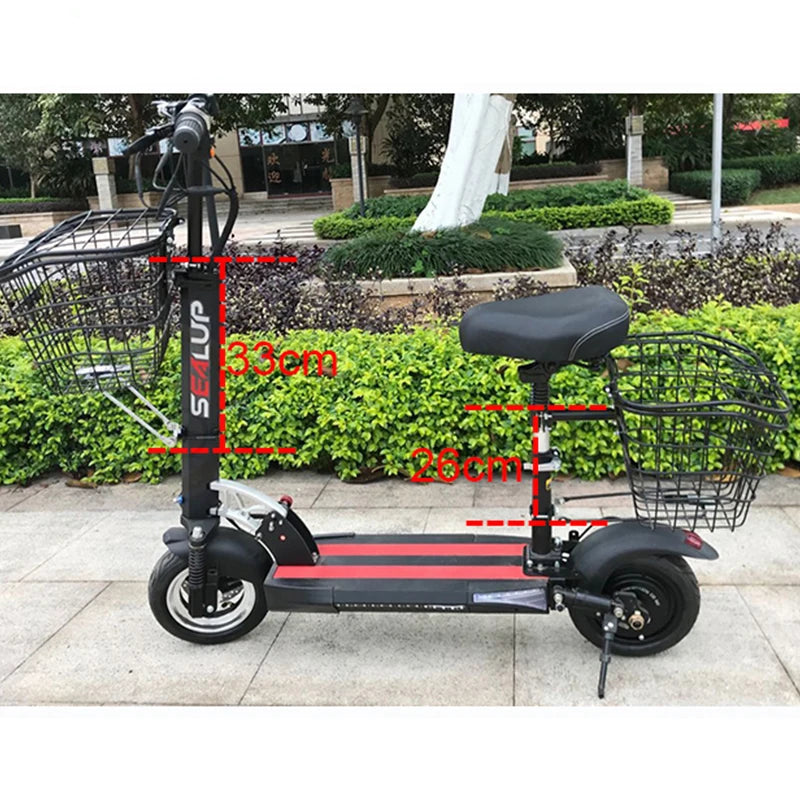 Waterproof Electric Scooter Storage Basket for KUGOO M4 Pro & Xiaomi M365
