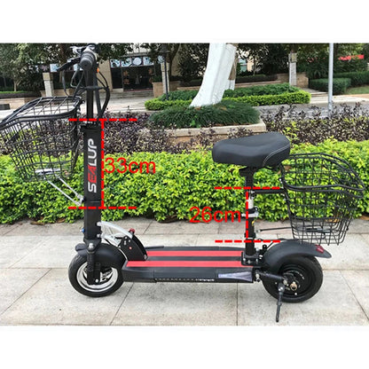 Waterproof Electric Scooter Storage Basket for KUGOO M4 Pro & Xiaomi M365