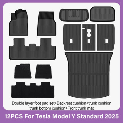 Tesla Model Y Juniper TPE Floor Mats