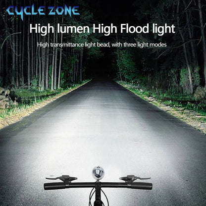 Klassischer 3-LED-Fahrradscheinwerfer