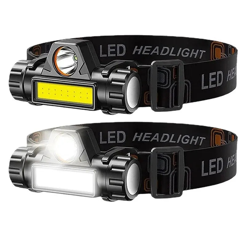 Wiederaufladbare LED-Stirnlampe