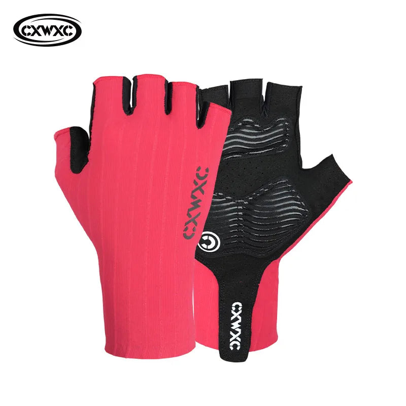 Cycling Half Finger Gloves with Extended Wrist Support