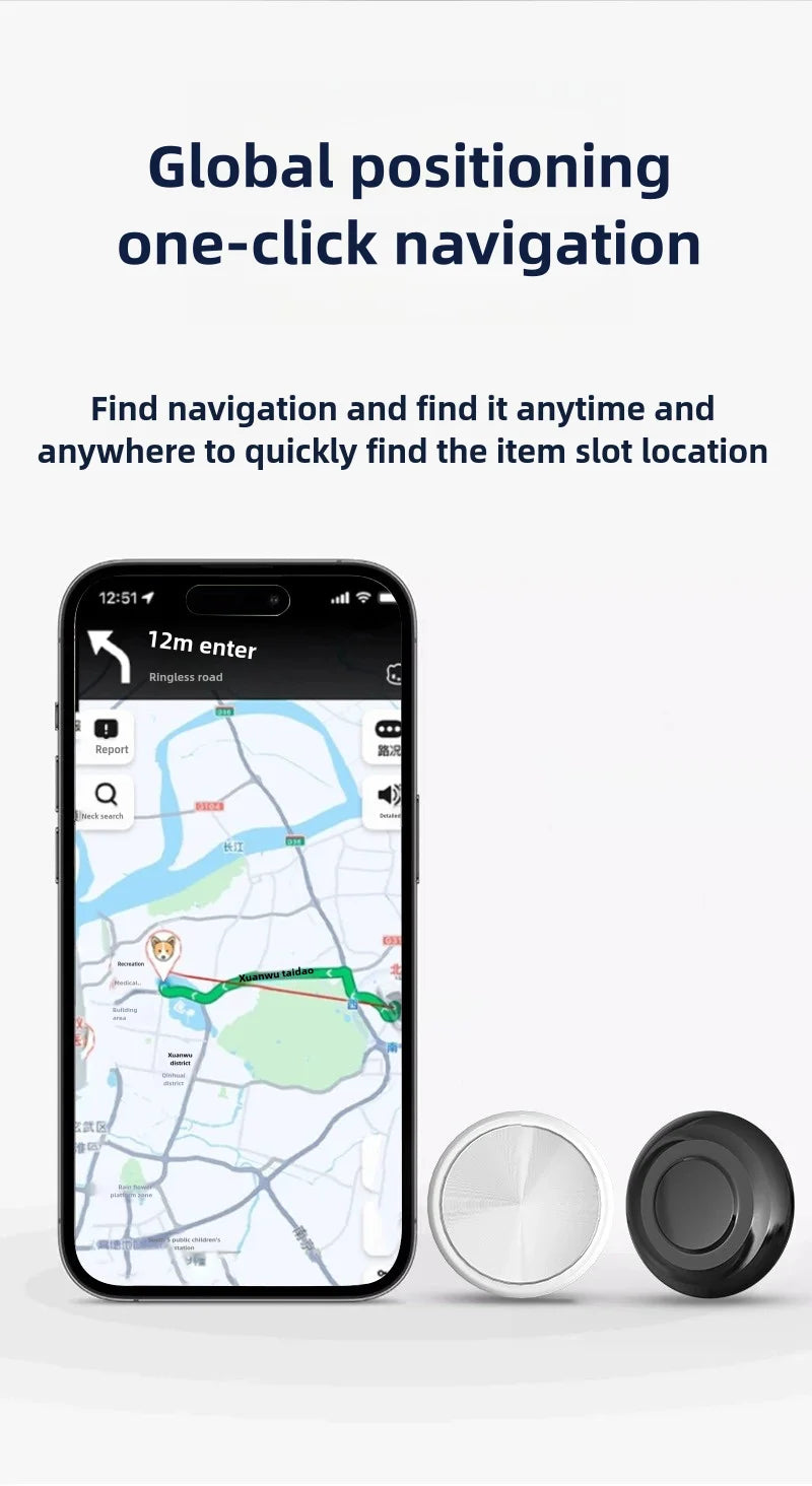 Smart GPS Tracker – Waterproof Anti-Lost Locator for Android & iPhone