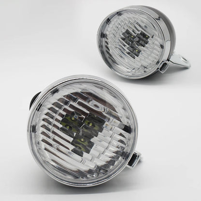 Klassischer 3-LED-Fahrradscheinwerfer