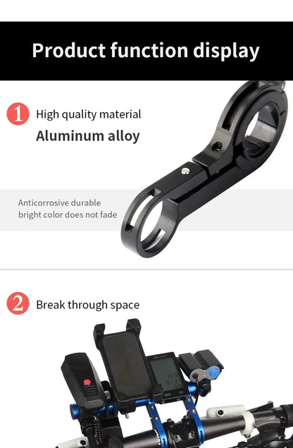 Aluminum Alloy Bike Handlebar Extension