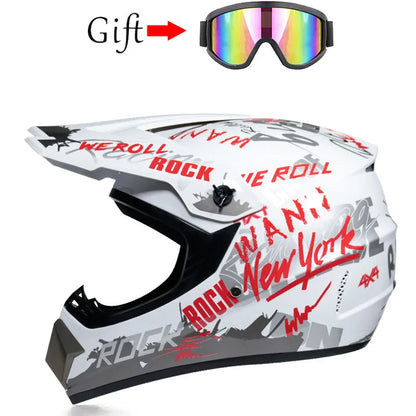 ORZ-905 Off-Road-Motorradhelm, Fahrrad-Geschwindigkeitsabfall, DH-Integralhelm, Rallye-Offroad-Helm