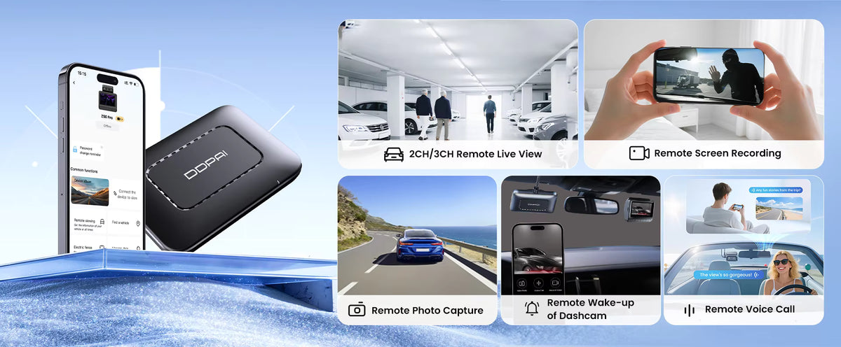 DDPAI Z50 Pro 4K Dash Cam with GPS, ADAS & 3-Inch IPS Screen