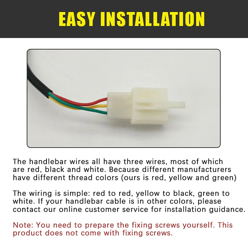 Universal Foot Pedal Throttle for Electric Bikes and Tricycles