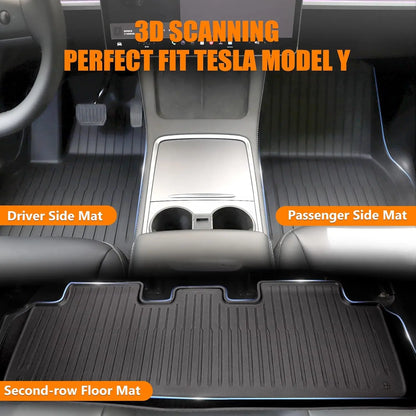 Tesla Model 3 / Model Y TPE Floor Mats 2019–2024