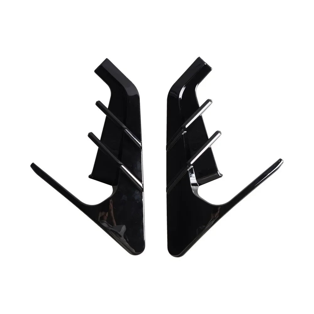 Bright Carbon Fibre Side Camera Covers for Tesla Model 3 / Model Y