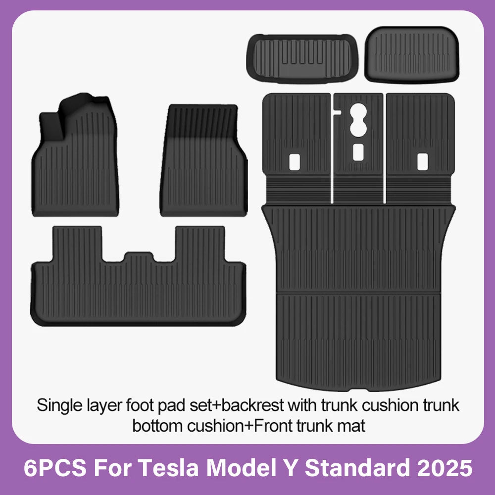 Tesla Model Y Juniper TPE Floor Mats